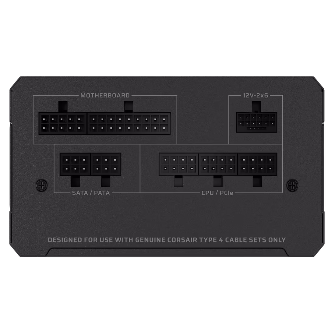 CORSAIR RM850e RMe Series 850W Powersupply PSU (UK), Fully Modular, ATX 3.1, Cybenetics Gold, 12V-2x6 Cable |  CP-9020296-UK thumbnail 4