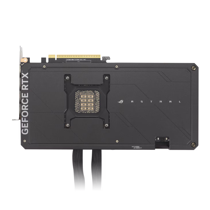 ASUS NVIDIA GeForce RTX 5090 ROG Astral LC OC 32GB GDDR7 PCI-Express Graphics Card, 2610MHz, Memory 16GB 28000MHz GDDR7, Cuda Cores: 10752, VR Ready, PhysX/CUDA Enabled, NVIDIA Blackwell, 4nm Process, Real-Time Ray Tracing, DLSS 4 | 90YV0LW2-M0NA00 thumbnail 2