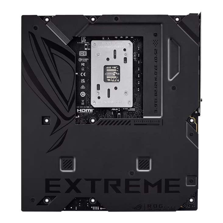 ASUS ROG CROSSHAIR X870E EXTREME AM5 E-ATX Gaming Motherboard, Gen 5, 20+2+2 Power Stages, DDR5, PCIe 5.0, 5x M.2, 5G & 10G LAN, Wi-Fi 7, USB4 Type-C, Full Color 5inch LCD Display, AI Overclocking & Networking | 90MB1LB0-M0EAY0 thumbnail 9
