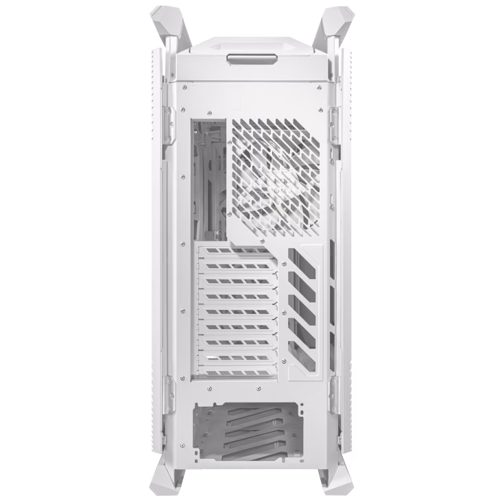 ASUS ROG Hyperion GR701 E-ATX PC Case, Tempered Glass Side Panels, Up to 420mm Dual Radiator, 4x140mm Fans, Metal GPU Holder, ARGB Fan Hub, 60W Fast Charging, White | 90DC00F3-B39000 thumbnail 3