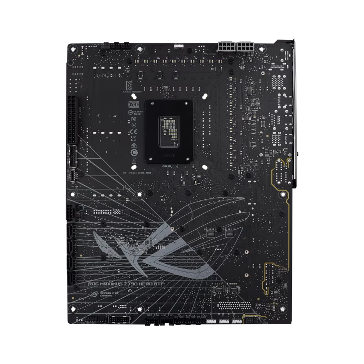 ASUS ROG Maximus Z790 Hero BTF ATX Intel Motherboard, Intel Z790 Chipset, 4x DIMM Slots, 192GB Max Memory, 5x M.2 Slots, Intel WiFi 7 & Bluetooth v5.4 Connectivity, Black | 90MB1H50-M0EAY0  (support only btf case) thumbnail 12