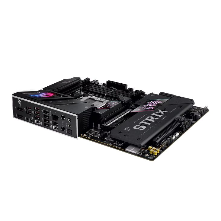 ASUS ROG Strix B850-E Gaming WiFi AMD AM5 B850 ATX Motherboard 16+2+2 Stages, Dynamic OC, Core Flex, DDR5 w/AEMP, WiFi 7, 5X M.2, 5G LAN, PCIe 5.0, USB4, USB 20Gbps Type-C, AI OC, AI Networking | 90MB1J60-M0EAY0 thumbnail 9