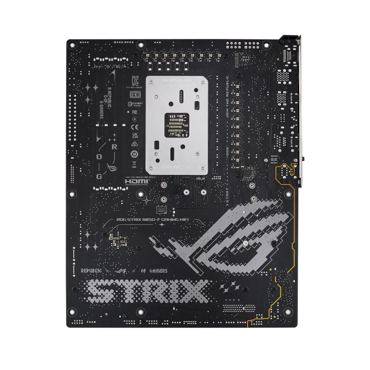 ASUS ROG Strix B850-F Gaming WiFi, AMD ATX Motherboard, 16+2+2 Power Stages, DDR5 Slot, PCIe 5.0 with Q-Release Slot, 4 M.2 Slots, WiFi 7 with WiFi Q-Antenna, AI Advisor, AI Networking II | 90MB1J70-M0EAY0 thumbnail 8