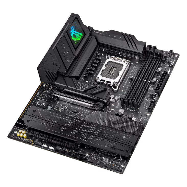 ASUS ROG STRIX B860-F GAMING WIFI LGA1851 ATX Motherboard, 4x DIMM slots, max. 256GB, DDR5, Thunderbolt 4, WIFI 7,  AI Networking II,  M.2 Heatsinks, 4-PIN Fan Headers | 90MB1JG0-M0EAY0 thumbnail 7