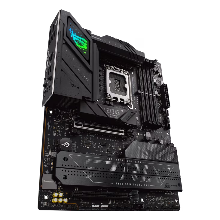 ASUS ROG STRIX B860-F GAMING WIFI LGA1851 ATX Motherboard, 4x DIMM slots, max. 256GB, DDR5, Thunderbolt 4, WIFI 7,  AI Networking II,  M.2 Heatsinks, 4-PIN Fan Headers | 90MB1JG0-M0EAY0 thumbnail 6