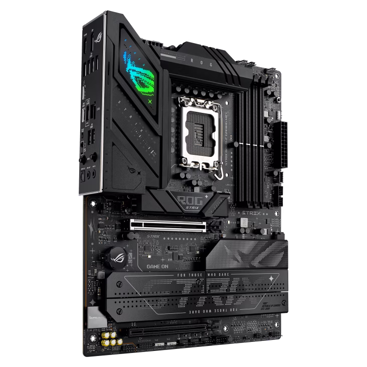 ASUS ROG STRIX B860-F GAMING WIFI LGA1851 ATX Motherboard, 4x DIMM slots, max. 256GB, DDR5, Thunderbolt 4, WIFI 7,  AI Networking II,  M.2 Heatsinks, 4-PIN Fan Headers | 90MB1JG0-M0EAY0 thumbnail 3
