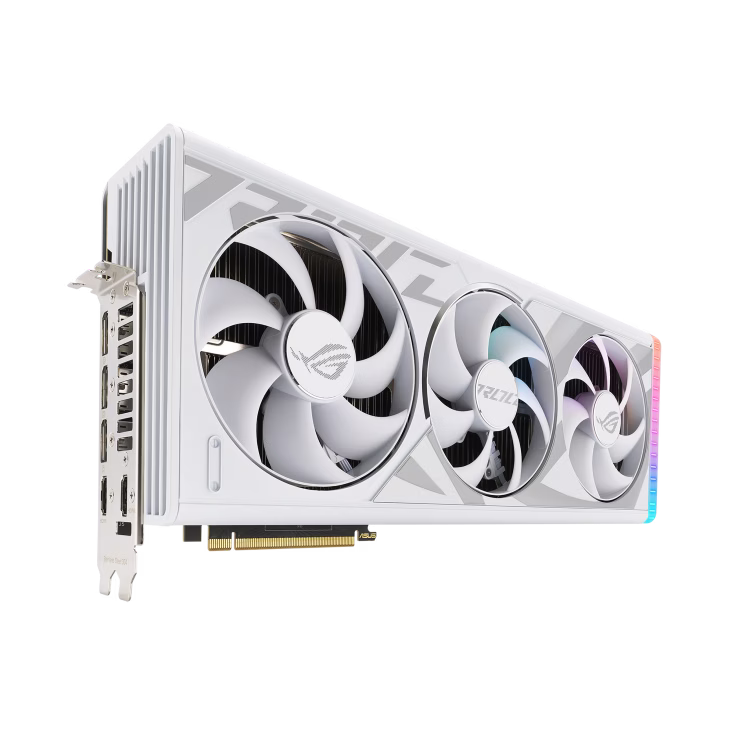ASUS ROG Strix GeForce RTX 4080 SUPER 16GB GDDR6X White OC Edition Graphic card, White | 90YV0KB2-M0NA00 thumbnail 14