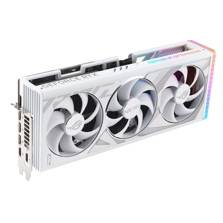 ASUS ROG Strix GeForce RTX 4080 SUPER 16GB GDDR6X White OC Edition Graphic card, White | 90YV0KB2-M0NA00 thumbnail 15