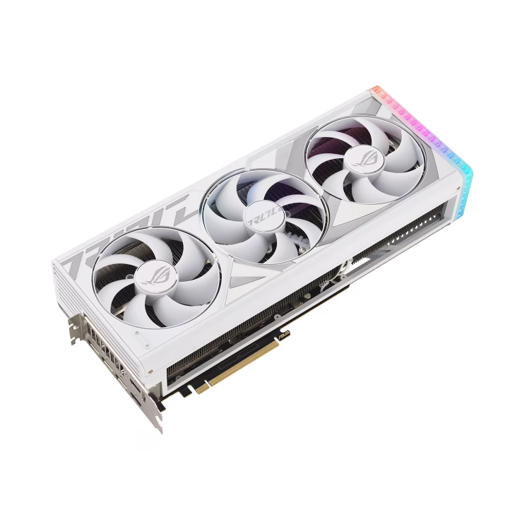 ASUS ROG Strix GeForce RTX 4080 SUPER 16GB GDDR6X White OC Edition Graphic card, White | 90YV0KB2-M0NA00 thumbnail 10