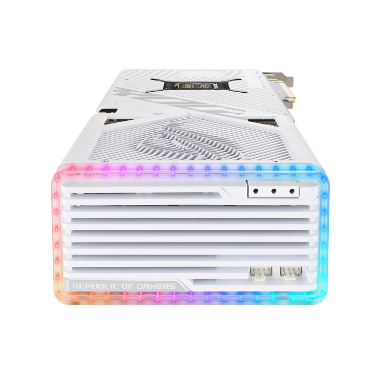 ASUS ROG Strix GeForce RTX 4080 SUPER 16GB GDDR6X White OC Edition Graphic card, White | 90YV0KB2-M0NA00 thumbnail 8