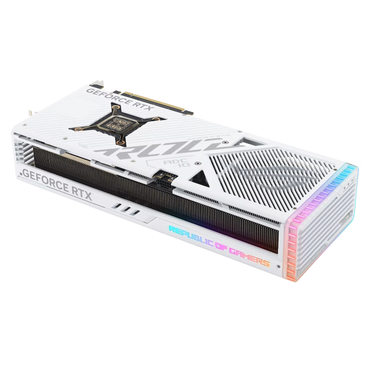 ASUS ROG Strix GeForce RTX 4080 SUPER 16GB GDDR6X White OC Edition Graphic card, White | 90YV0KB2-M0NA00 thumbnail 12