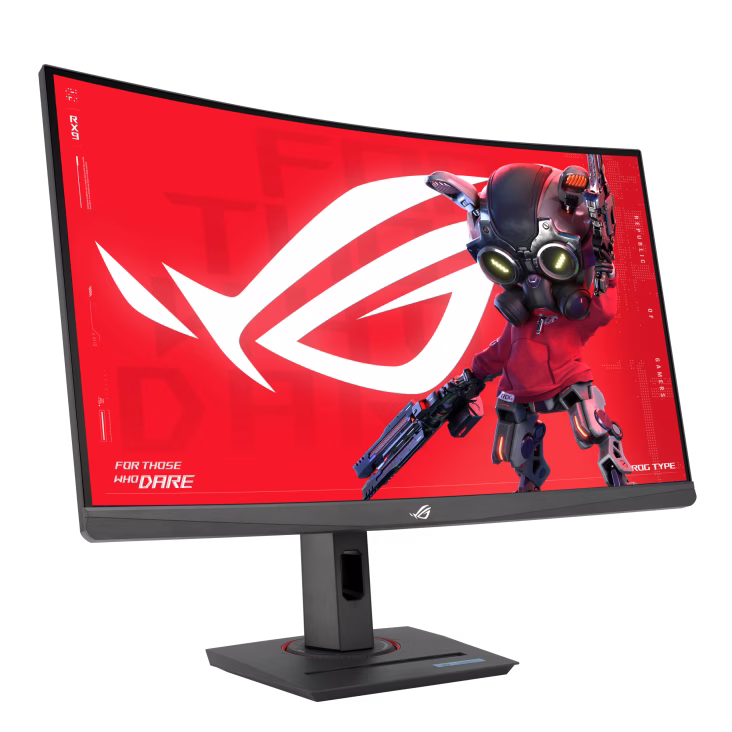 ASUS ROG Strix XG27WCMS USB Type-C Gaming Monitor, 27-inch 2560x1440, Curved, 280Hz (Overclock), 1ms (GTG), Extreme Low Motion Blur Sync, USB Type-C, FreeSync Premium, DisplayWidget Center, HDR | 90LM09Y1-B01370 thumbnail 4