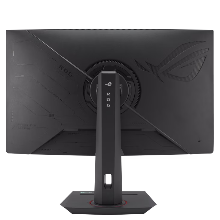 ASUS ROG Strix XG32WCS USB Type-C Gaming Monitor, 32-inch (31.5 viewable) 2560x1440, Curved, 180Hz (Above 144Hz), 1ms (GTG), Fast VA, Extreme Low Motion Blur Sync, USB Type-C, FreeSync, DisplayWidget Center, tripod socket, HDR | 90LM0AC0-B01970 thumbnail 6