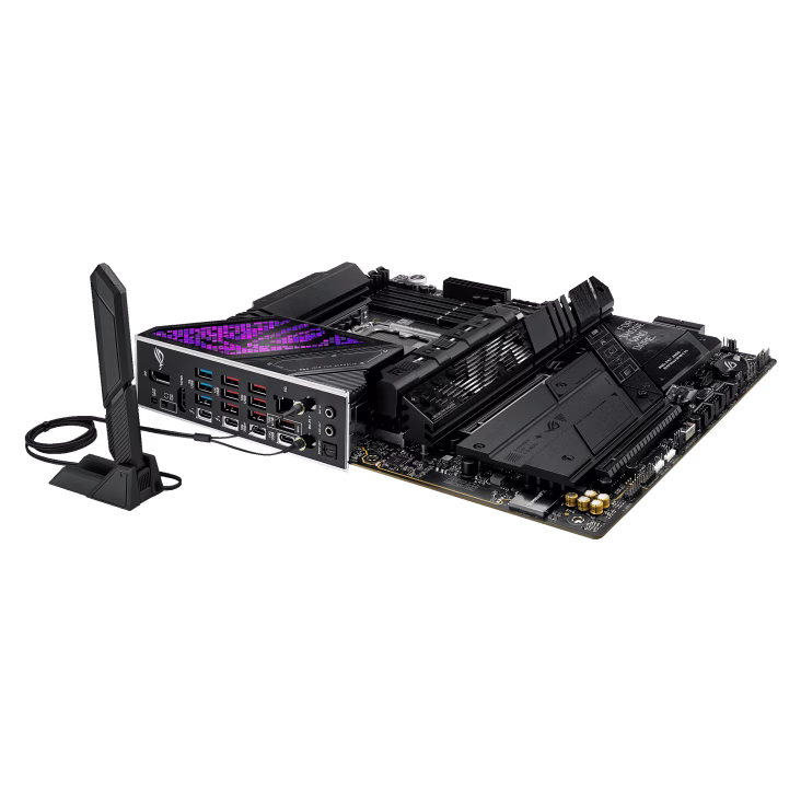 ASUS ROG STRIX Z890-E GAMING WIFI LGA1851 ATX Motherboard, Z890 Chipset,  4x DIMM slots, max. 192GB, DDR5,  7x M.2 slots and 4x SATA 6Gb/s, PCIe 5.0, Wi-Fi 7 & BT | 90MB1IM0-M0EAY0 thumbnail 11