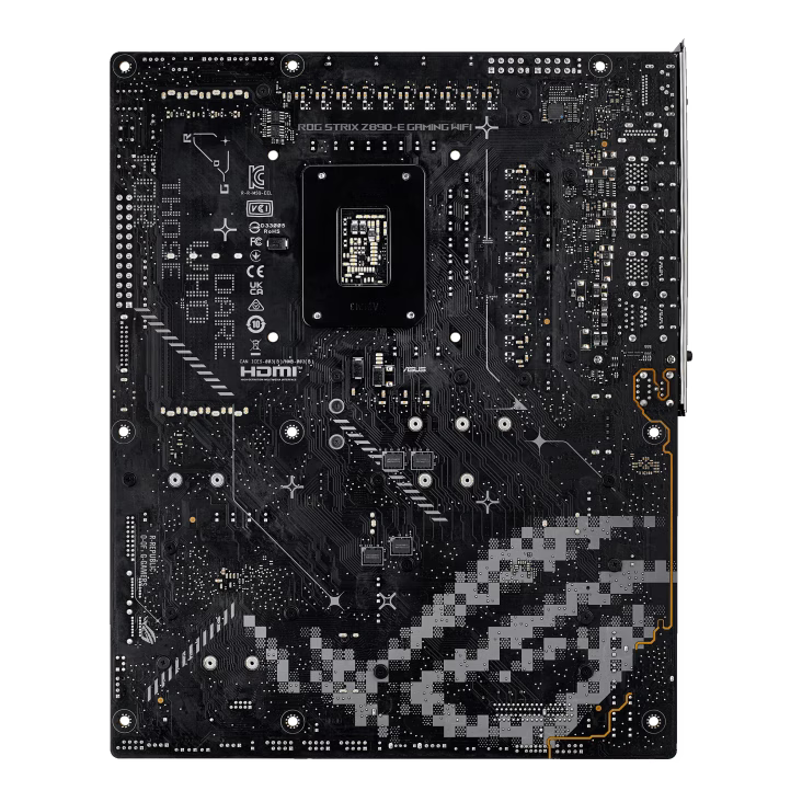 ASUS ROG STRIX Z890-E GAMING WIFI LGA1851 ATX Motherboard, Z890 Chipset,  4x DIMM slots, max. 192GB, DDR5,  7x M.2 slots and 4x SATA 6Gb/s, PCIe 5.0, Wi-Fi 7 & BT | 90MB1IM0-M0EAY0 thumbnail 7