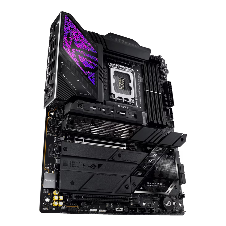 ASUS ROG STRIX Z890-E GAMING WIFI LGA1851 ATX Motherboard, Z890 Chipset,  4x DIMM slots, max. 192GB, DDR5,  7x M.2 slots and 4x SATA 6Gb/s, PCIe 5.0, Wi-Fi 7 & BT | 90MB1IM0-M0EAY0 thumbnail 10