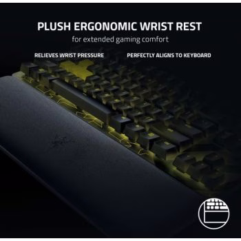 Razer Huntsman V2 Tenkeyless ESL Edition Keyboard, Linear Optical Red Switch Gen 2, Wired - Detachable USB-C, Doubleshot PBT Keycaps, RGB Lighting, US Layout | RZ03-03941700-R3M1 thumbnail 4