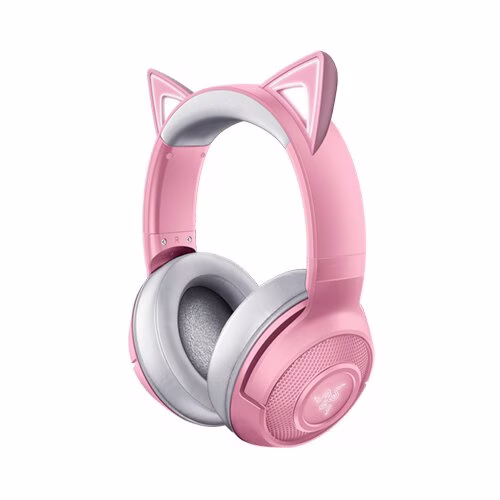 Razer Kraken BT Hello Kitty Edition Gaming Headset - Quartz,  Plush Leatherette with Foam,  Dynamic Driver,  RGB LED | RZ04-03520300-R3M1 RAZER image