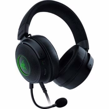 Razer Kraken V3 Wired USB Gaming Headset, With Razer Chroma RGB, TriForce Titanium 50mm Drivers, THX Spatial Audio, 20 Hz - 20 kHz Frequency Response, USB-A, Black | RZ04-03770200-R3M1 thumbnail 5