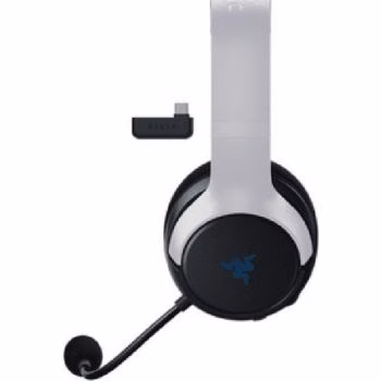 Razer Kaira Dual Wireless Playstation 5 Headset, 50mm Driver Diameter, HyperClear Cardioid Mic, Smartswitch, 108 dB Sensitivity, Oval Ear Cushions, White/Black | RZ04-03980100-R3M1 thumbnail 3