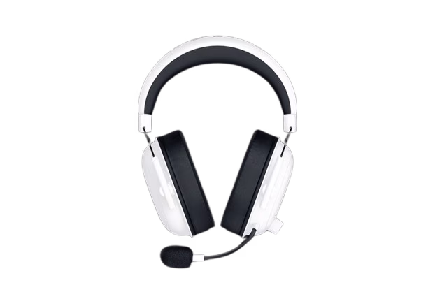 Razer BlackShark V2 HyperSpeed - White Wireless Ultra-Lightweight Esports Headset, 12 Hz ??? 28 kHz, Up to 70 hours, Unidirectional, Oval Ear Cushions, 280g Lightweight Design, Super Wideband Mic, TriForce Titanium 50 mm Drivers | RZ04-04960200-R3M1 image