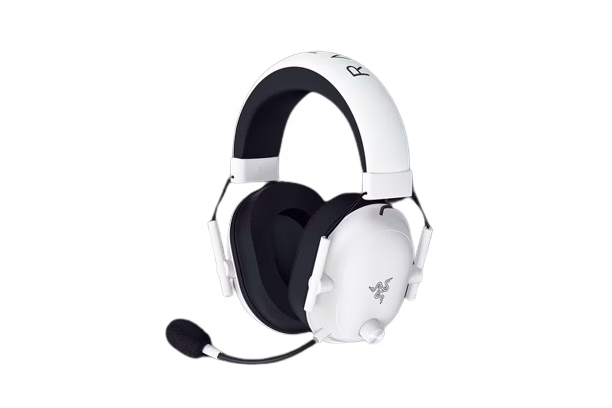 Razer BlackShark V2 HyperSpeed - White Wireless Ultra-Lightweight Esports Headset, 12 Hz ??? 28 kHz, Up to 70 hours, Unidirectional, Oval Ear Cushions, 280g Lightweight Design, Super Wideband Mic, TriForce Titanium 50 mm Drivers | RZ04-04960200-R3M1 thumbnail 4