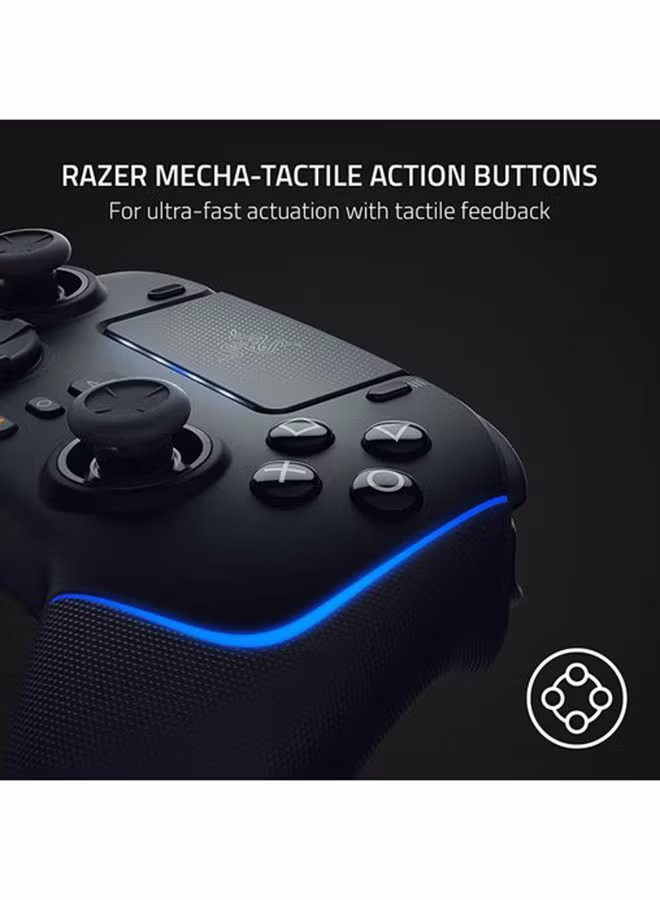 Razer Wolverine V2 Pro - Black Wireless Pro Gaming Controller for PS5??? Consoles and PC, RGB Lighting, Remappable Buttons & Triggers, Mecha-Tactile Buttons & D-Pad, Trigger Stop-Switches, for Xbox X|S & One, Black | RZ06-04710100-R3G1 thumbnail 4