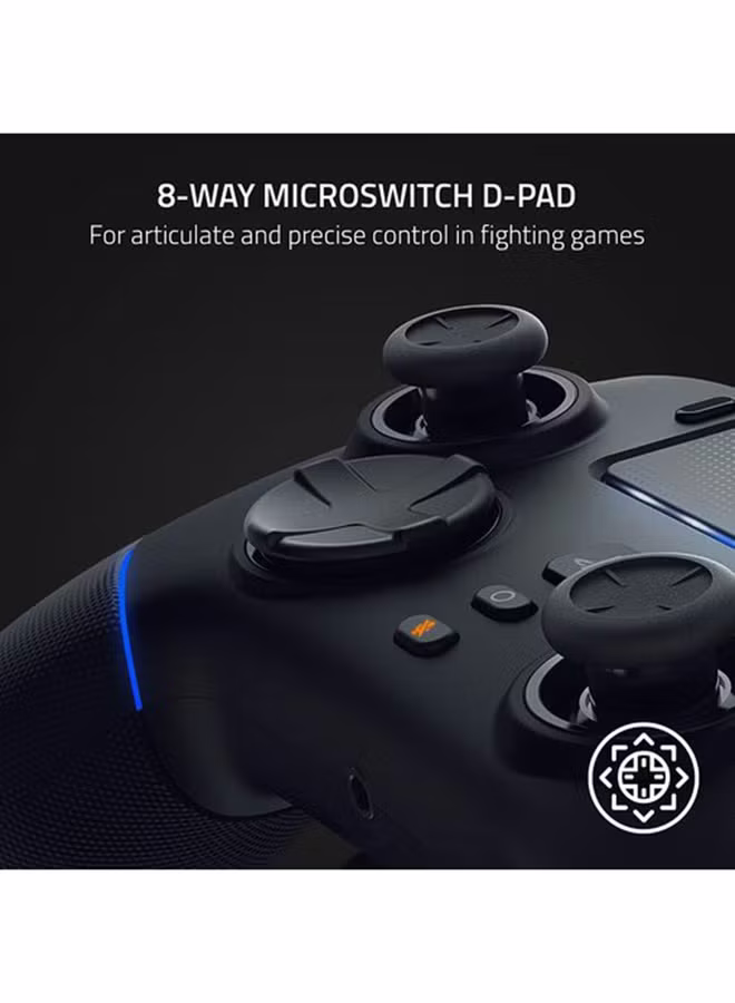 Razer Wolverine V2 Pro - Black Wireless Pro Gaming Controller for PS5??? Consoles and PC, RGB Lighting, Remappable Buttons & Triggers, Mecha-Tactile Buttons & D-Pad, Trigger Stop-Switches, for Xbox X|S & One, Black | RZ06-04710100-R3G1 thumbnail 5