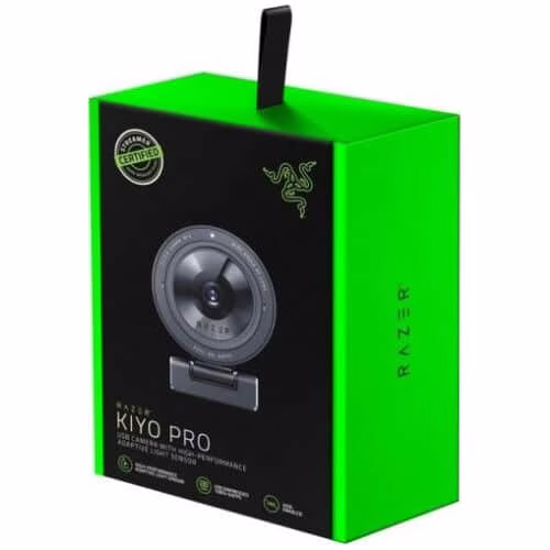 Razer Kiyo Pro USB Camera, Uncompressed 1080p 60FPS, HDR-enabled, Lightning-fast USB 3.0 with High-Performance Adaptive Light Sensor | RZ19-03640100-R3M1 thumbnail 2