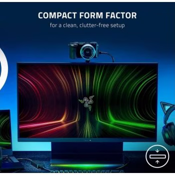 Razer Ripsaw X USB Capture Card, With Camera Connection, For Full 4K Streaming, 4K 30FPS Capture, HDMI 2.0 & USB 3.0 Connectivity, OBS & Streamlabs Compatible, Plug and Play | RZ20-04140100-R3M1 image