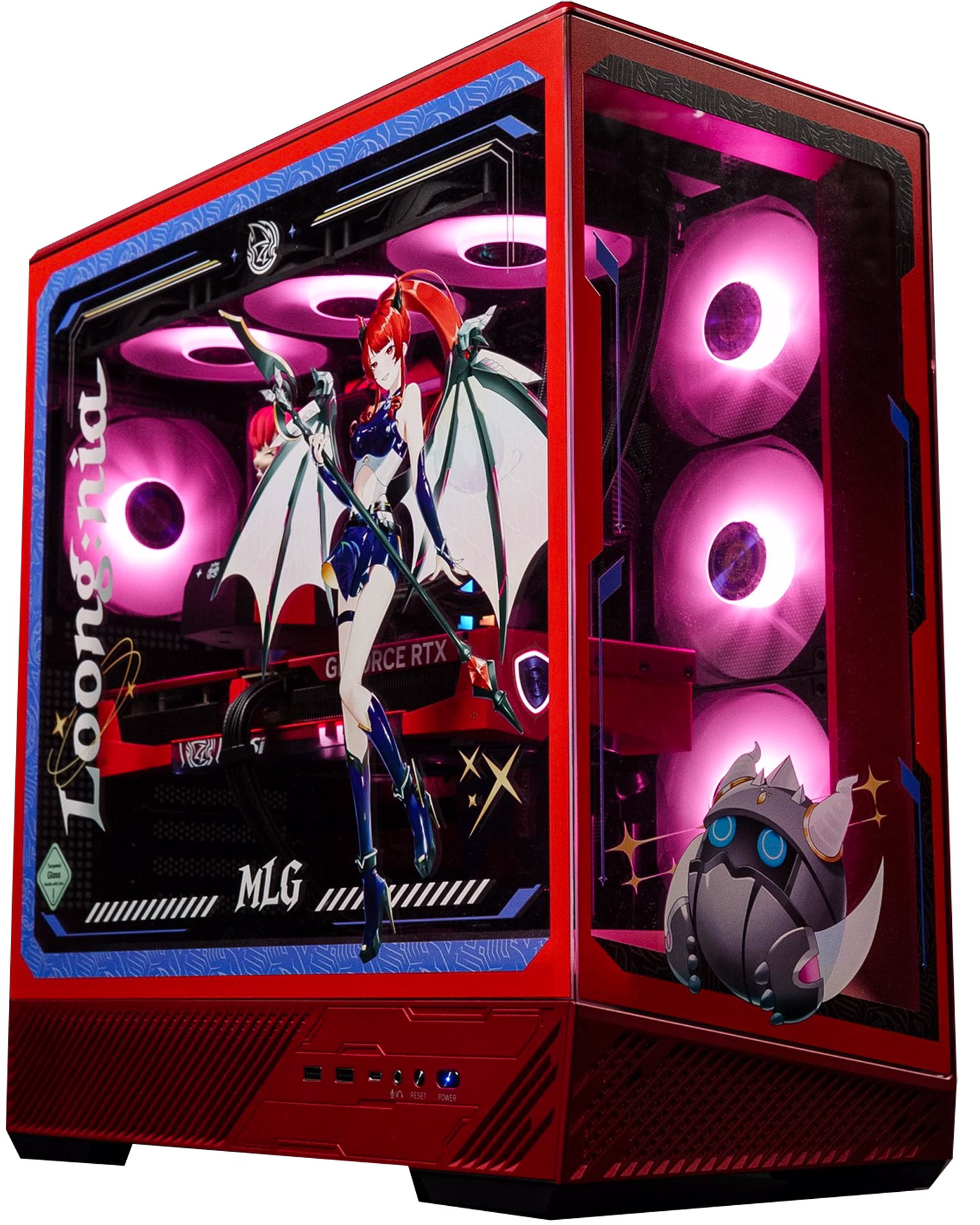 Loong:Nia MLG MSI Gaming PC - AMD Ryzen 7 9800X3D, RTX 5070 Ti 16GB, 32GB DDR5 6000Mhz Ram, 2TB SSD, 850W PSU. – Buy Online