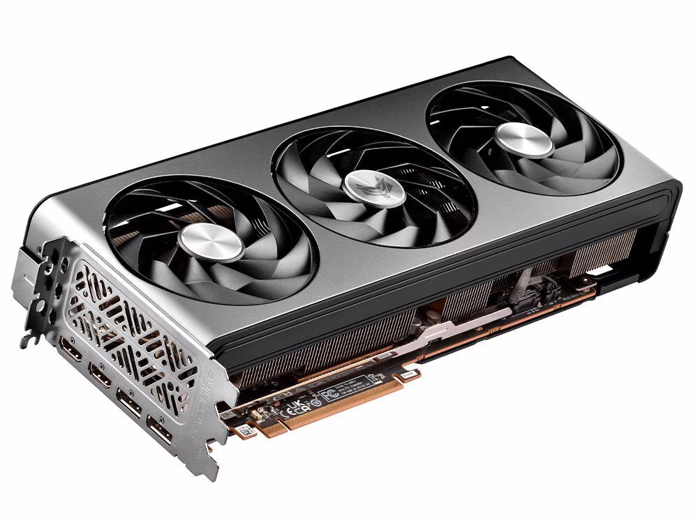 Sapphire Nitro+ AMD Radeon RX 7900 GRE Gaming OC 16GB GDDR6 Dual HDMI/Dual DP Graphic card, 80 AMD RDNA 3 Compute Units (with RT+AI Accelerators), 64MB AMD Infinity Cache, DisplayPort 2.1, Anti-Lag, Boost technology | 11325-02-20G thumbnail 2