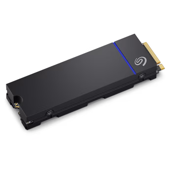 Seagate Game Drive PS5 NVMe SSD 1TB,  7300/6900MB/s sequential read/write speeds, Officially Licensed Game Drive for PS5, Custom Heatsink | ZP1000GP3A1001 image