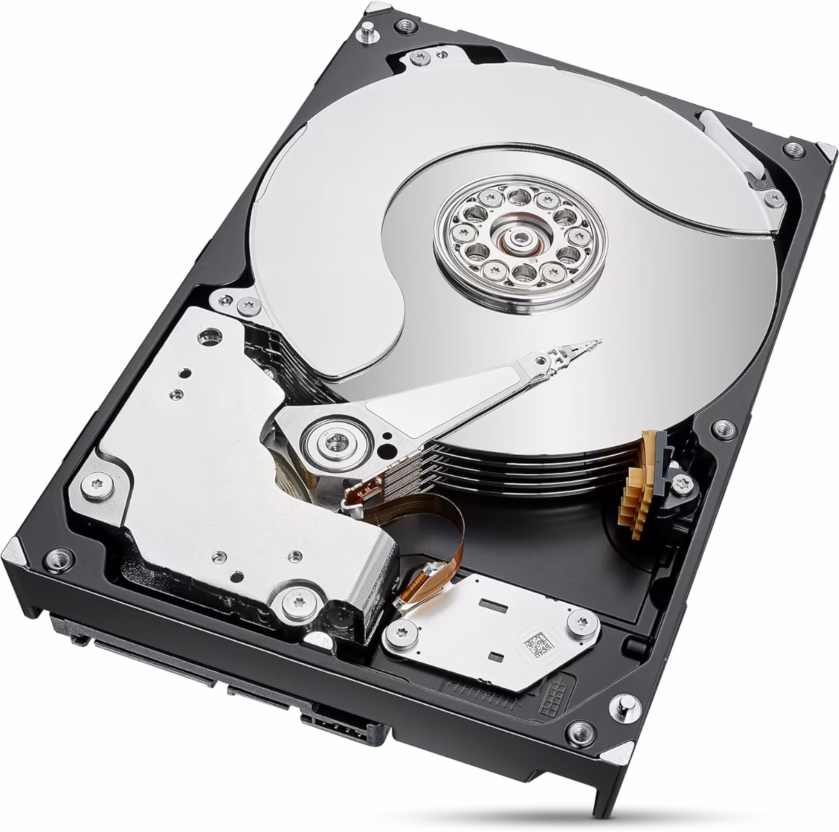 Seagate IronWolf 8TB NAS Hard Drive, 7200 RPM, SATA 6.0Gb/s, 256MB Cache, CMR 3.5" Internal HDD 256MB Cache | ST8000VN004 thumbnail 3