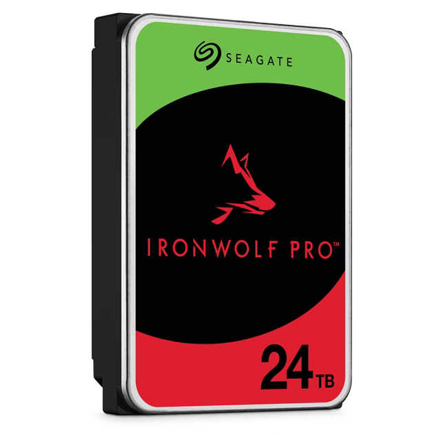 Seagate IronWolf Pro 24 TB NAS Internal Hard Drive, 3.5 Inch, 7200RPM, CMR, 256 MB Cache, SATA 6Gb/s | ST24000NT002      24TBST24000NT002 – Buy Online