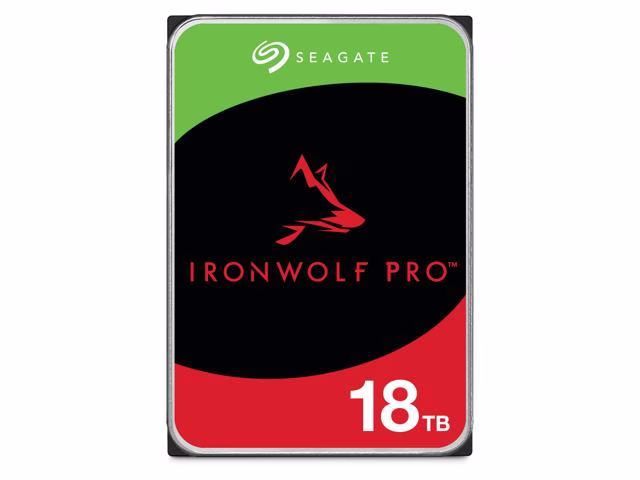 Seagate IronWolf Pro18TB 3.5" Internal Hard Drive, 7200 RPM 256MB Cache SATA 6.0Gb/s | ST18000NT001  image