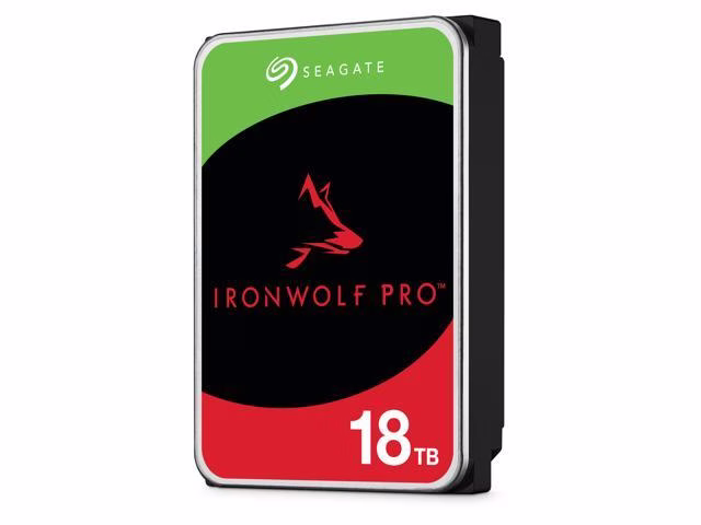 Seagate IronWolf Pro18TB 3.5" Internal Hard Drive, 7200 RPM 256MB Cache SATA 6.0Gb/s | ST18000NT001  thumbnail 3