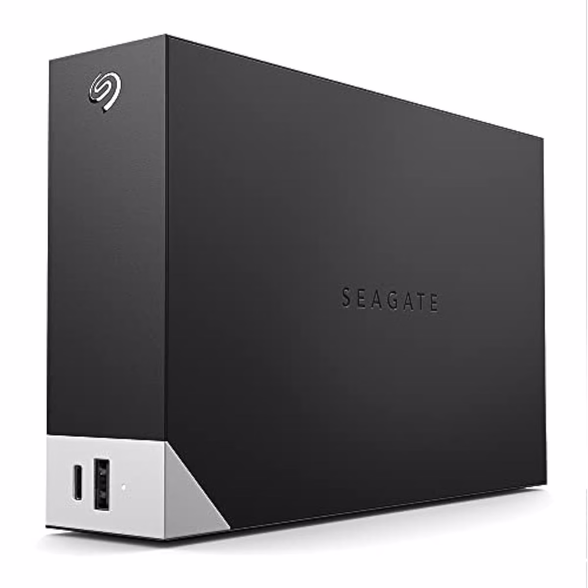 Seagate One Touch 10TB Desktop External Hard Drive, With Built-In Hub, USB-C and USB 3.0 Port, Seagate Toolkit Backup Software Included, Compatible with Windows and Mac, Black | STLC10000400 image