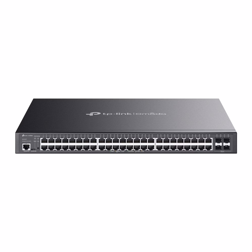 TPLINK OMADA SG3452P 52-PORT GIGABITE L2+MANAGED SWITCH WITH 48-PORT POE+ 4*GIGABITE SFP SLOTS,1760500295,6935364006273 – Buy Online