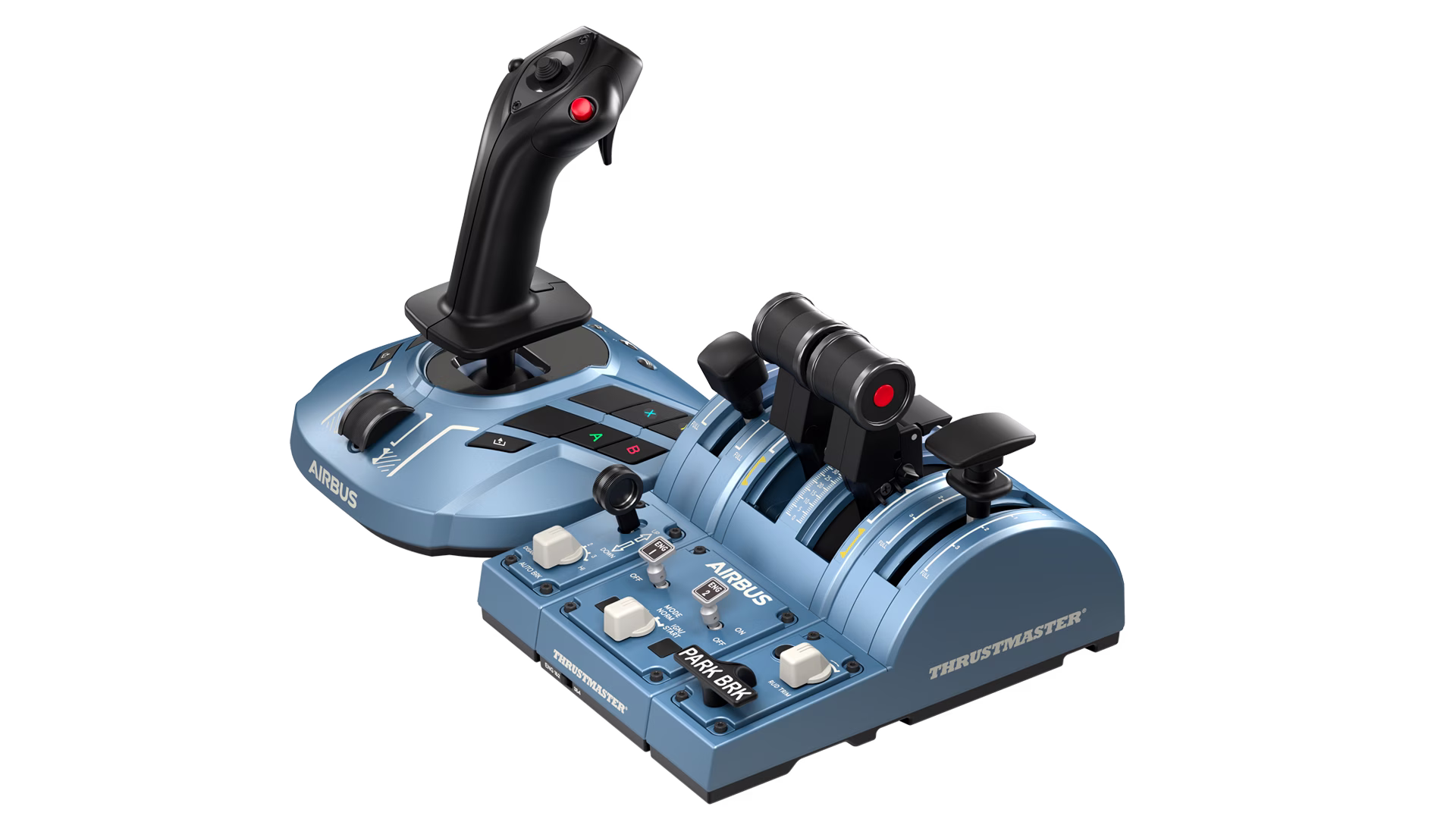 Thrustmaster TCA Captain Pack X Airbus Edition, Ergonomic replicas of Airbus sidestick & throttle quadrant, Officially Licensed for Xbox Series X|S and PC, Ambidextrous, Built-in Airliner Function thumbnail 3