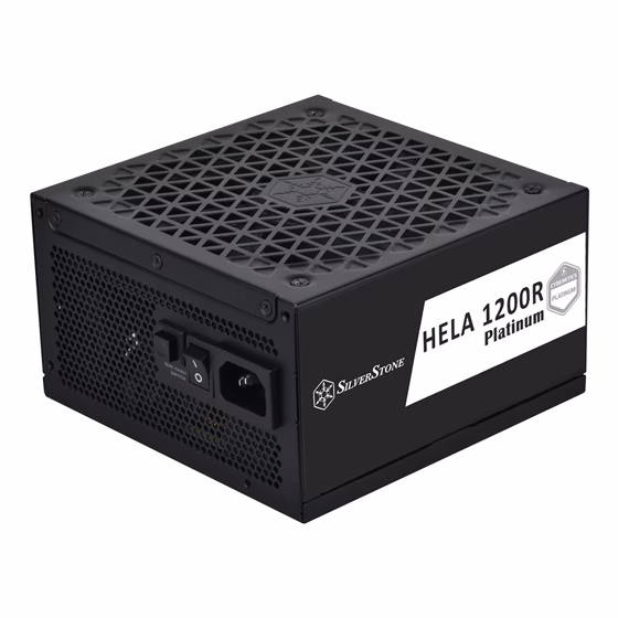 Silverstone Hela 1200R Fully Modular ATX Power Supply, Cybenetics Platinum, 1200W Max Output Power, Gen5 12VHPWR PCIe Connector, 135mm Silent FDB Fan, Active PFC, Black | SST-HA1200R-PM thumbnail 3