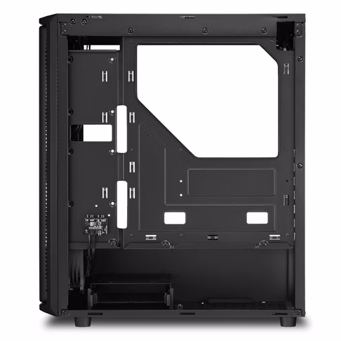 Sharkoon Carbon Fiber Style Front Panel GAMING COMPUTER CASE, Max 13.2 inches (335 mm) Graphics Card, 4.7 (120 mm), Equipped with 1 ARGB Fan, Middle Tower PC Case, SK3 RGB,4044951030170 thumbnail 7