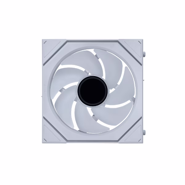 Lian Li UNI FAN SL-INF WIRELESS 120 Reversed Blade White Single Case Fan, 120??122.1x25mm, 0, 200~2200 RPM Fan Speed, 2.2 mmH2O Air Pressure, 69.7 CFM Air Flow, FDB Bearing, Cableless RGB | 12RSLIN1W1W thumbnail 4
