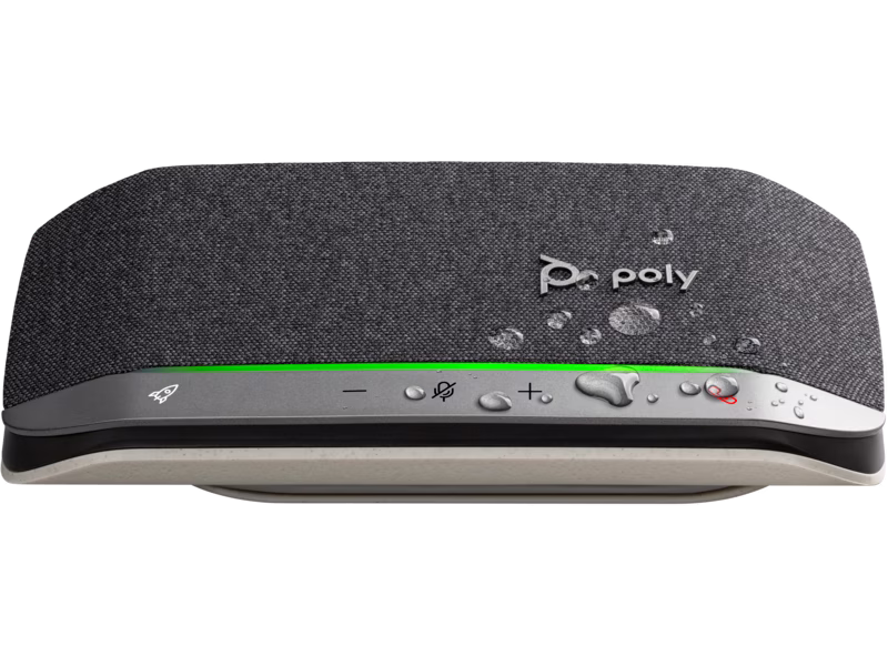 Poly Sync 20 USB-A Speakerphone, Compatible with PCs via USB Type-A cable and smartphones via Bluetooth, Up to 20 hours (talk time), Up to 8 Paired devices | 772D2AA thumbnail 2