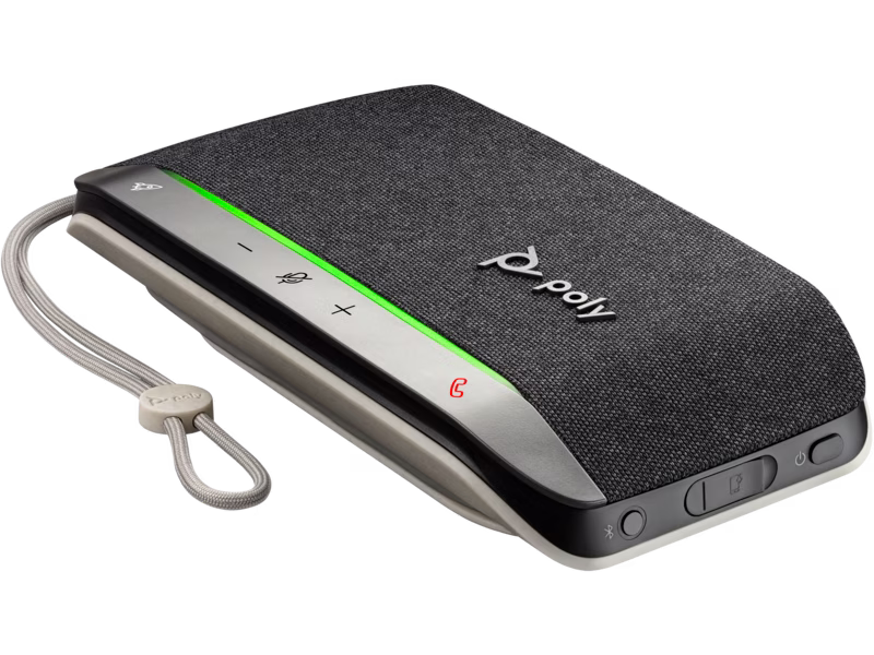 Poly Sync 20 USB-A Speakerphone, Compatible with PCs via USB Type-A cable and smartphones via Bluetooth, Up to 20 hours (talk time), Up to 8 Paired devices | 772D2AA thumbnail 3