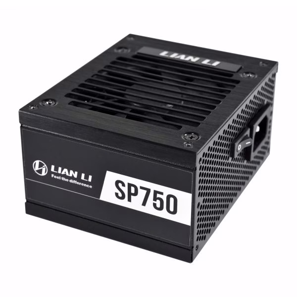  Lian Li SP750 Fully modular SFX 750W Power Supply, 80 Plus Gold Certified, Japanese Electrolytic Capacitor, Active PFC, Black | G89.SP750B.00UK image