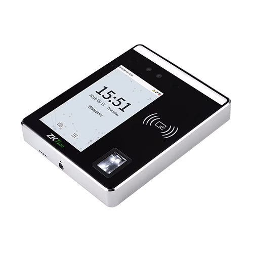 ZKTECO SpeedFace-H5L Linux-Based Hybrid Biometric Access Control & Time & Attendance Terminal, Visible Light Facial Recognition, Face / Fingerprint / Card / Password thumbnail 2