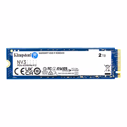 Kingston NV3 2TB NVMe SSD, M.2 2280 2TB PCIe 4.0 x4 Internal Solid State Drive,  Up to 6,000MB/s read, 4,000MB/s write | SNV3S/2000G – Buy Online