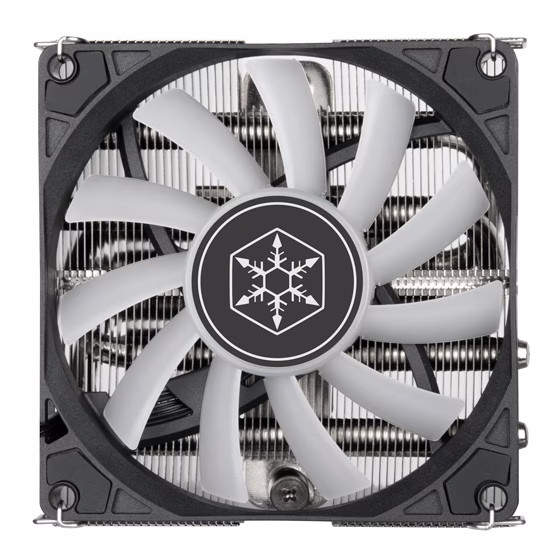Silverstone Hydrogon H90 ARGB Horizontal CPU cooler, with 4 heat-pipes and 92mm PWM ARGB fan, 11 blade, Spring screw, 10 ARGB LEDS, Anti-vibrational rubber | SST-HYH90-ARGB thumbnail 7