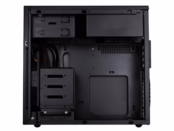Silverstone Tek Micro-ATX Mini-DTX Mini-ITX Mid Tower Computer Case | TJ08-E thumbnail 2